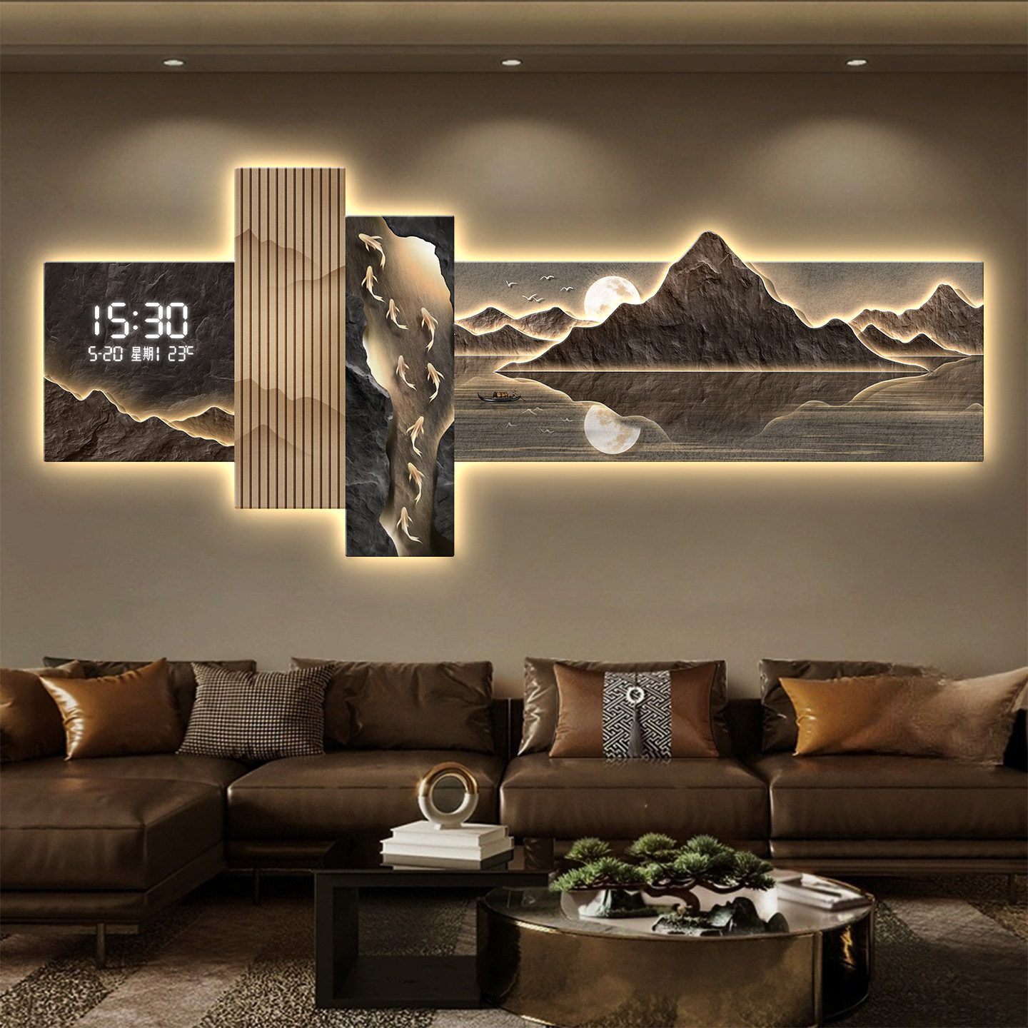 Modern Electronics Gadgets - Moderne LED woonkamer decoratie schilderij nieuwe