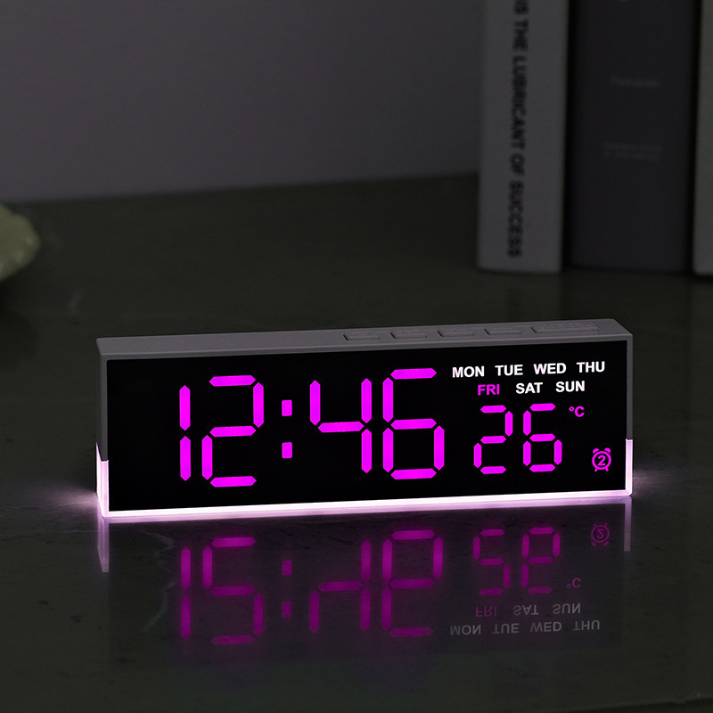 Modern Electronics Gadgets - LED Digitale Wekker Temperatuur Week 2