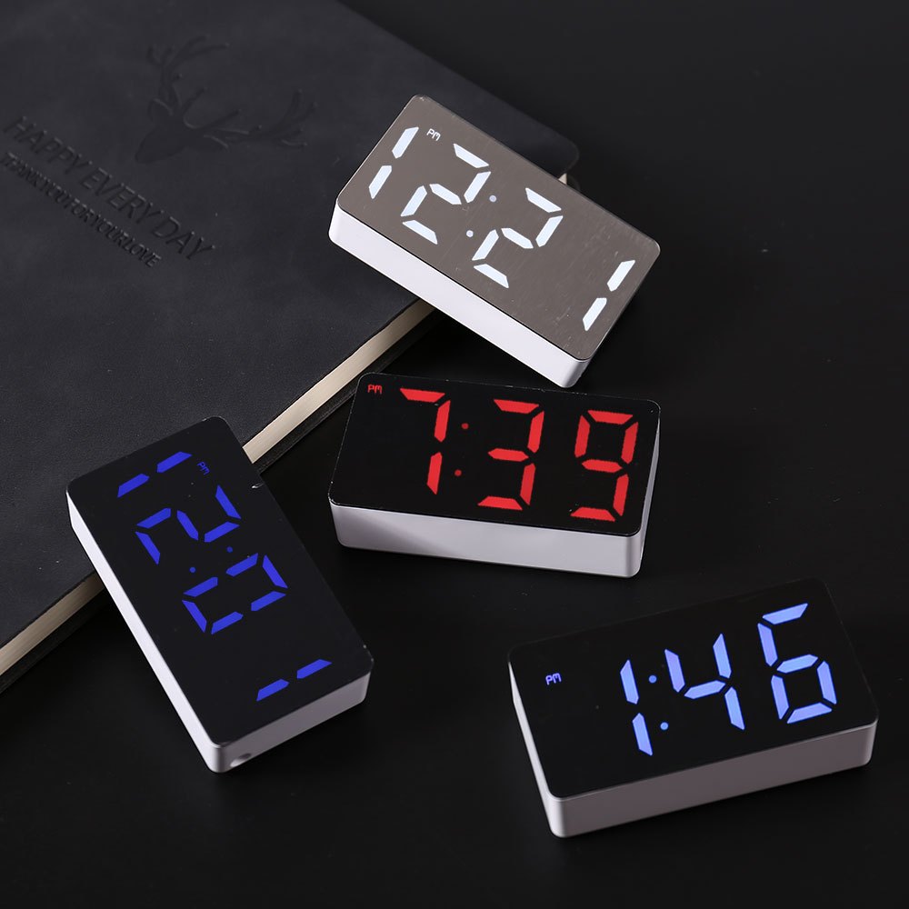 Modern Electronics Gadgets - LED elektronische horlogespiegel wekker woninginrichting slimme
