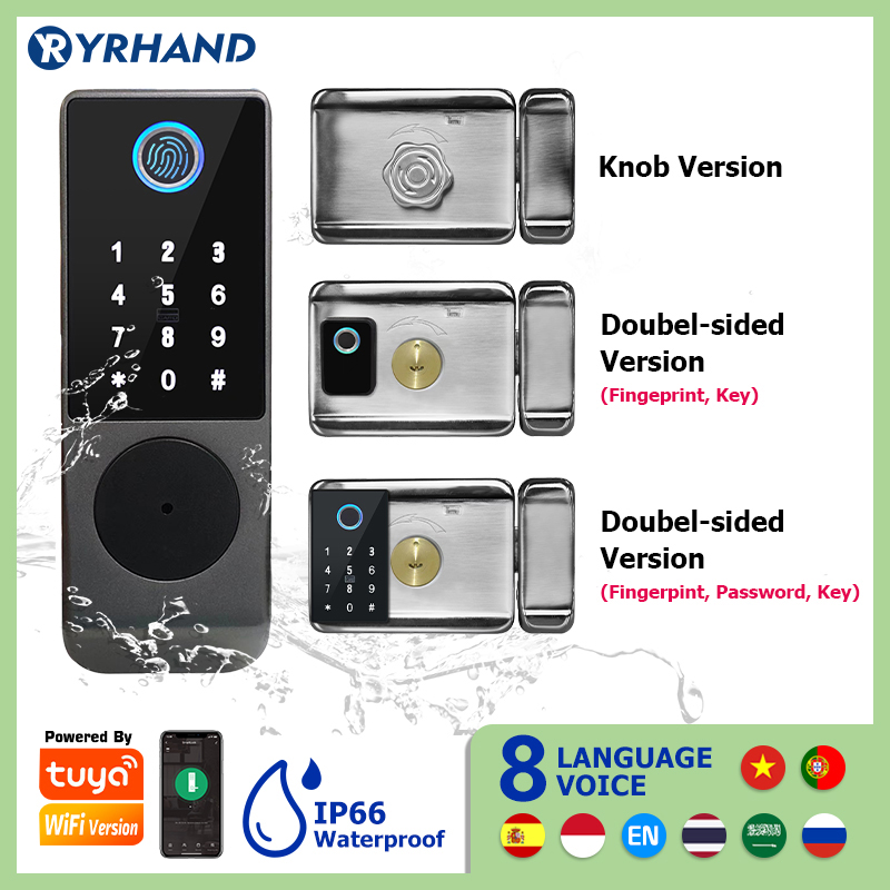Unique Electronics Gadgets - Tuya Smart Lock Waterdichte Wifi Dubbele