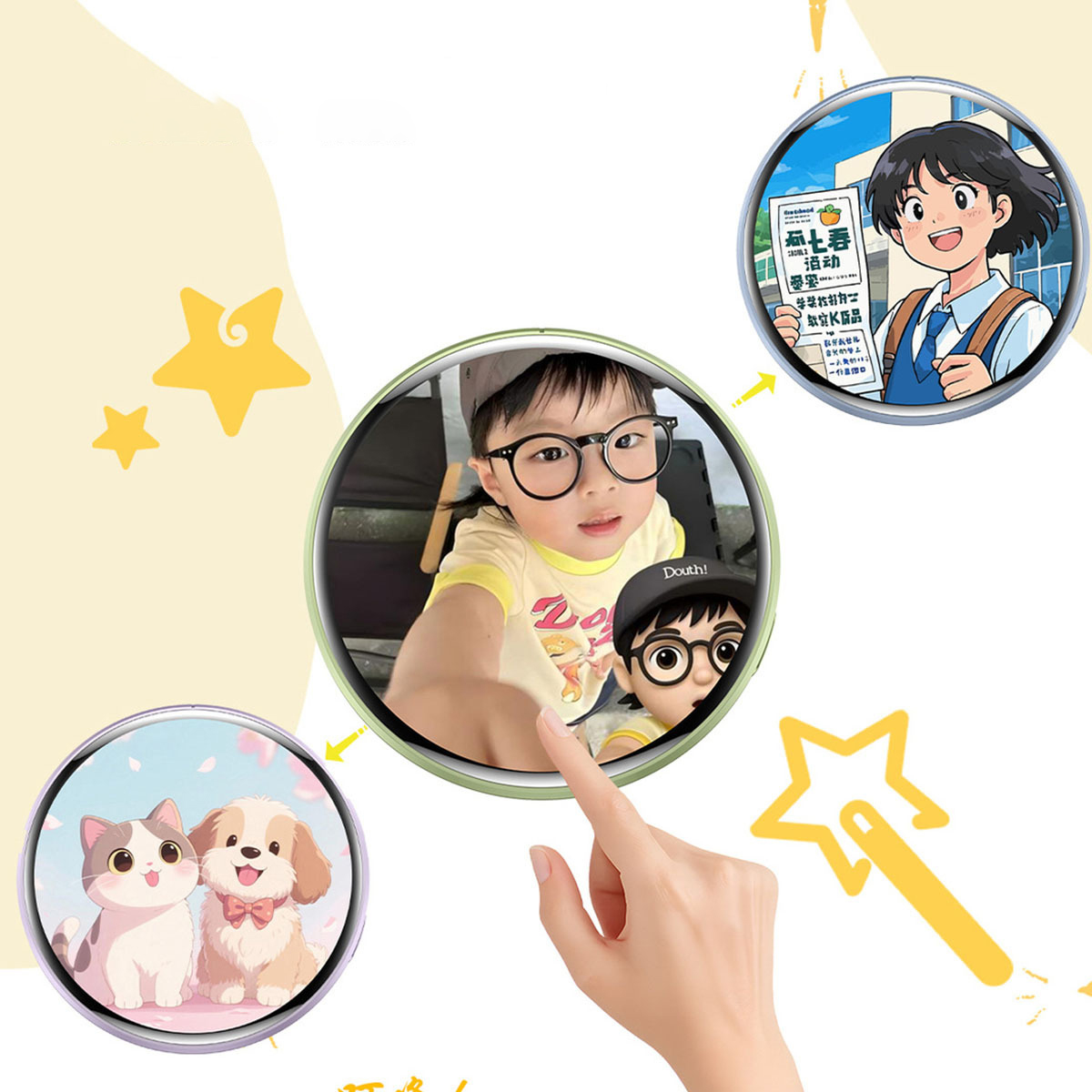 Anime E-Badge Display Pin Dyna - Modern Electronics Gadgets recensie en prijs