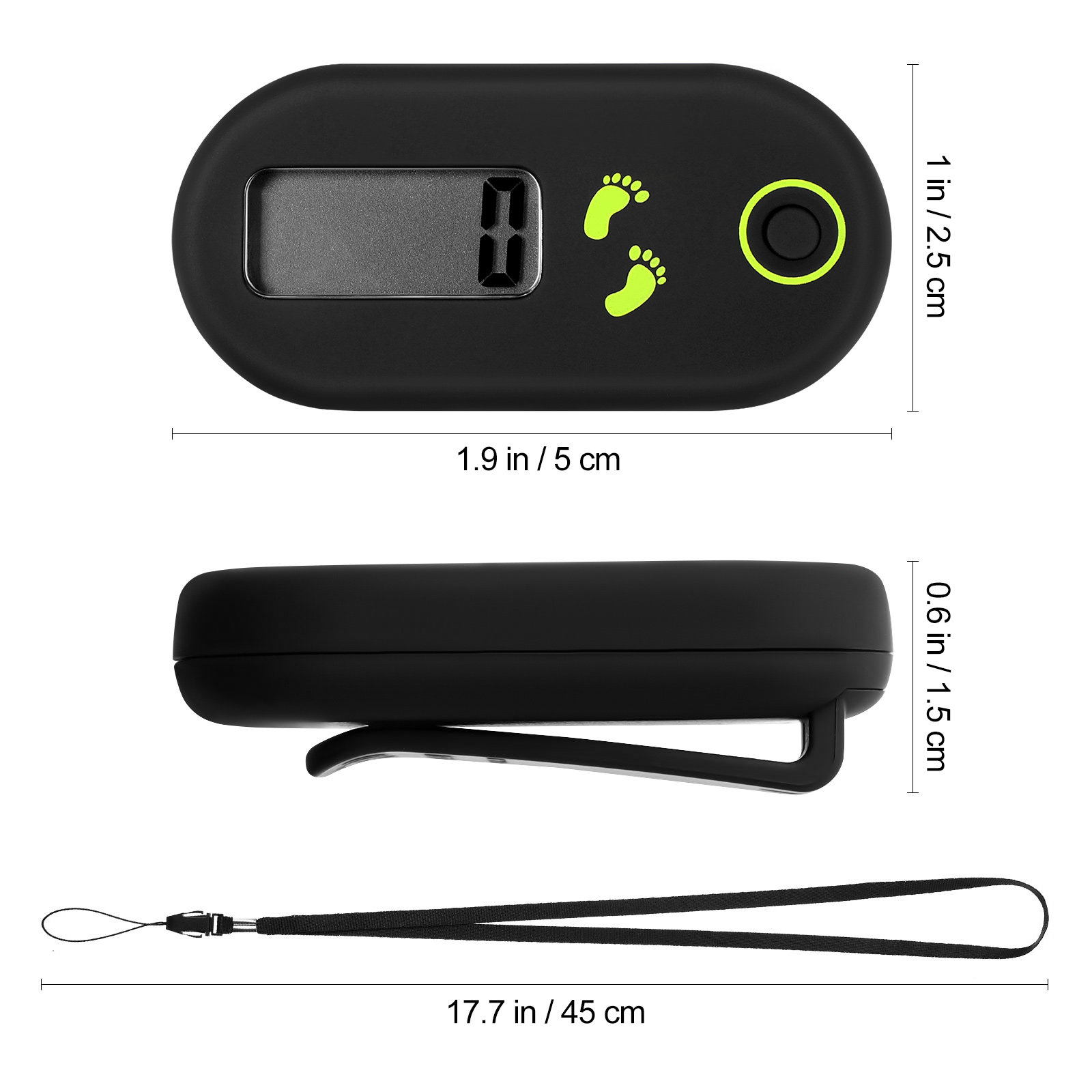 Elektronische stappenteller, d - Electronics Home Gadgets recensie en prijs