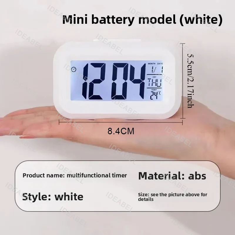 LED Digitale Wekker met Achter - Modern Electronics Gadgets recensie en prijs