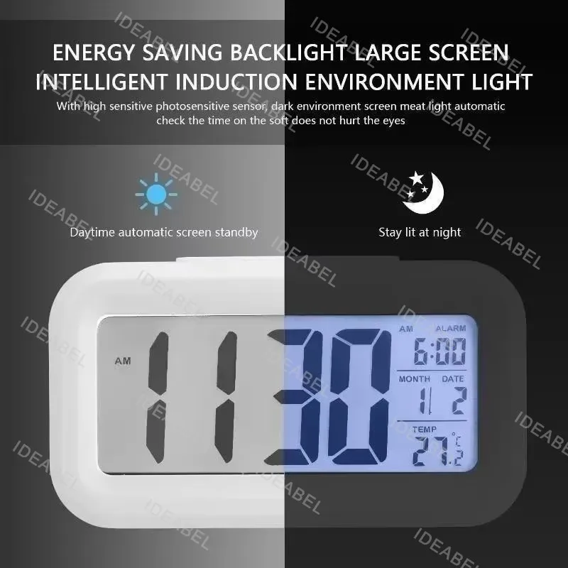 LED Digitale Wekker met Achter - Modern Electronics Gadgets recensie en prijs
