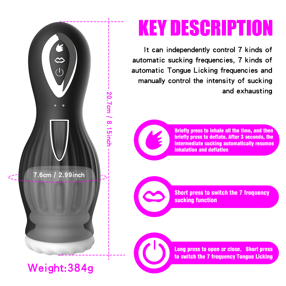 Automatische Zuigende Tong Lik - Electronics Gadgets For Women recensie en prijs