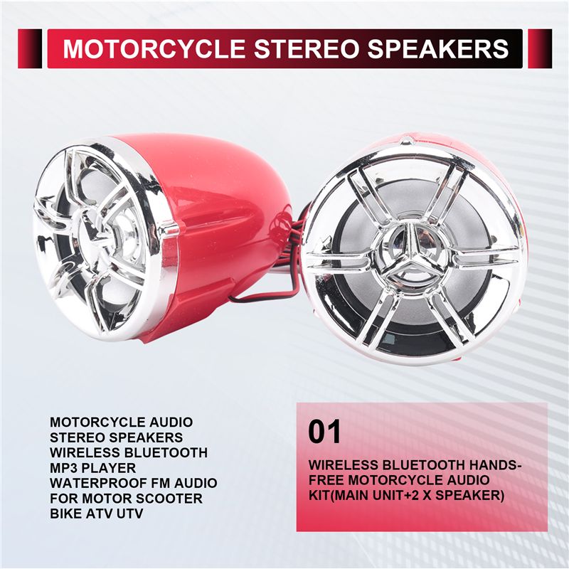 Superior-motorfiets audio-ster - Bluetooth Speaker Waterproof recensie en prijs