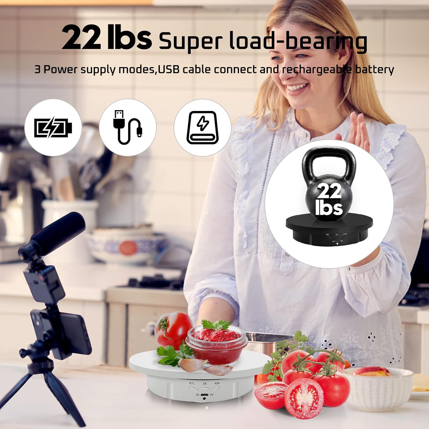3-in-1 gemotoriseerde draaibar - Modern Electronics Gadgets recensie en prijs