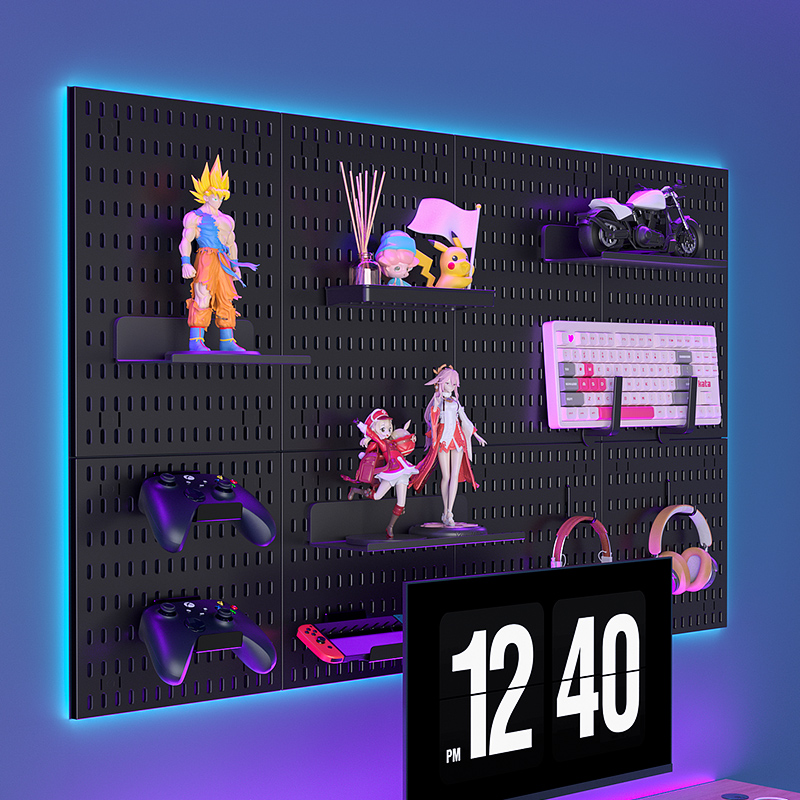 Wandmontage Pegboard, boorvrij - Unique Electronics Gadgets recensie en prijs